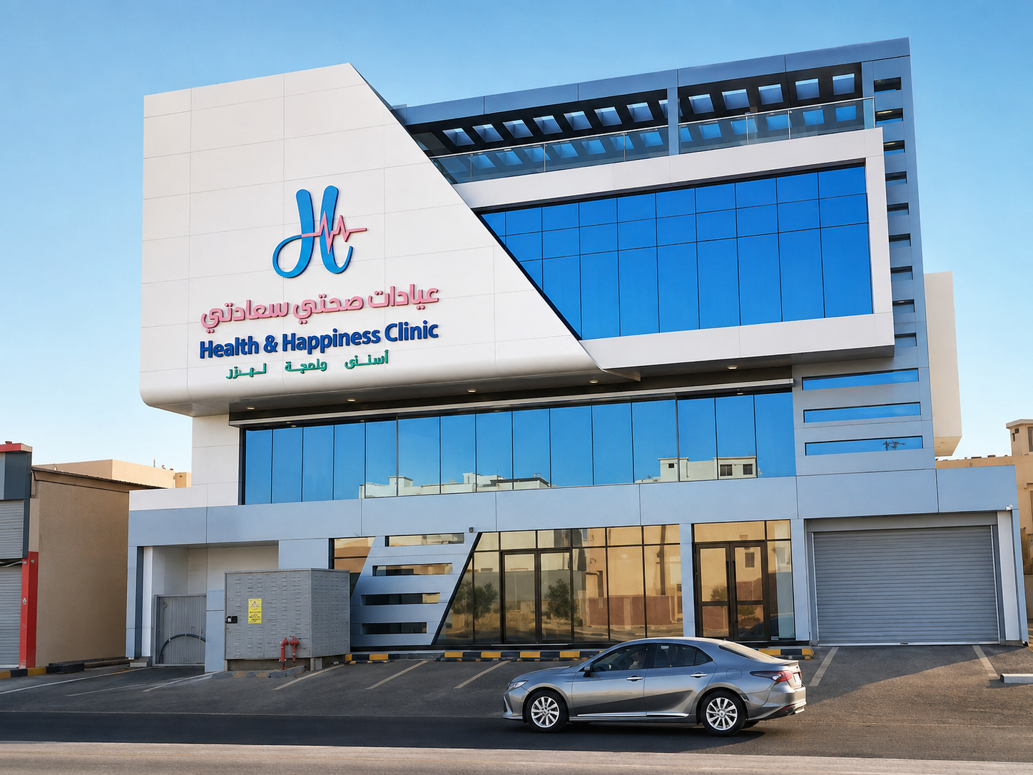 مبنى العيادات